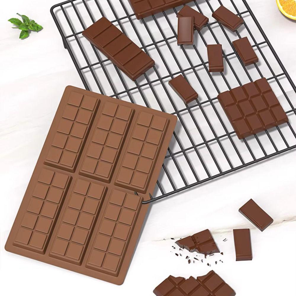 2 шт. Глубокая форма для шоколада с антипригарным покрытием, разрывающиеся формы для конфет, прочная белковая форма для закусок своими руками