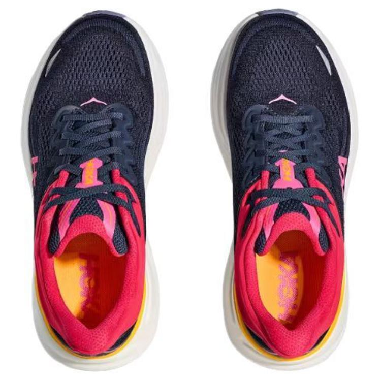 HOKA Bondi 9 Varsity Navy Nautical Dusk Женские кроссовки Синие 1162012-VLD