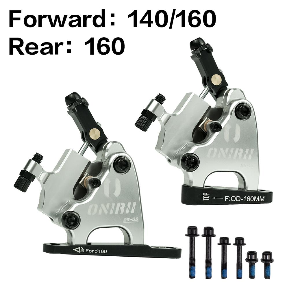 ONIRII Гидравлические дисковые тормозные суппорты с тросовым приводом Flat Mount Масляный дисковый тормоз для шоссейного велосипеда, гравийного велосипеда Новый