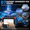 Сканер XTOOL D7 OBD2: Инструмент для диагностики всех систем автомобиля, упрощающий техническое обслуживание транспортного средства.