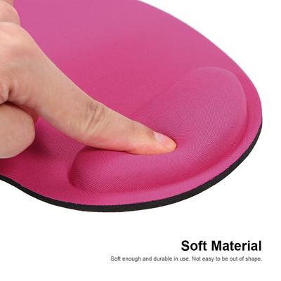 Коврик для мыши Удобный коврик для мыши с поддержкой запястья для ПК, ноутбука(красный)