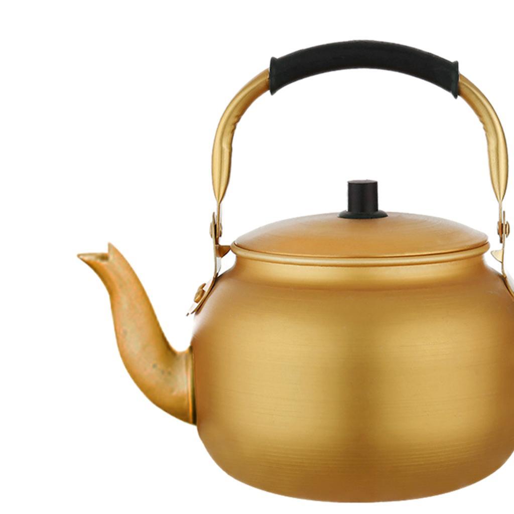 Aluminum Gas Kettle with Ergonomic Handle, Lightweight Multi-functional Kettle/tea for