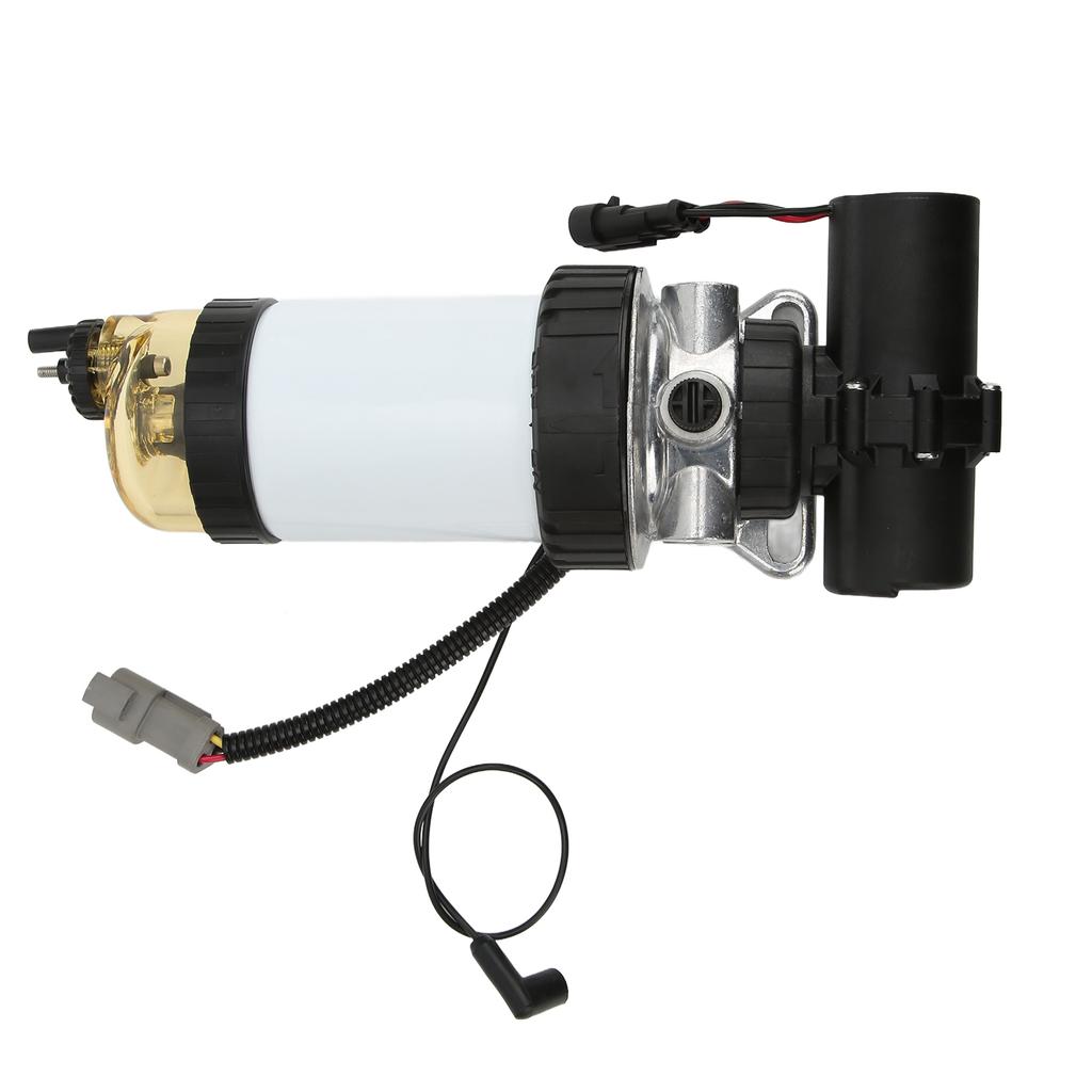 Electric Fuel Lift Pump with Filter 87802238 Replacement for New Holland SKID STEER LOADER LS180 LS190 LX865