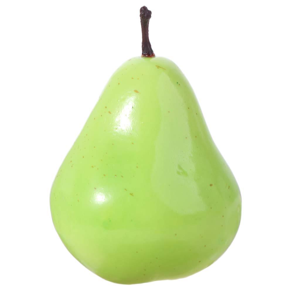 5PCS Realistic Simulation Pear DIY Fruit Model Fruit Toy Artificial Fruit Photography Props