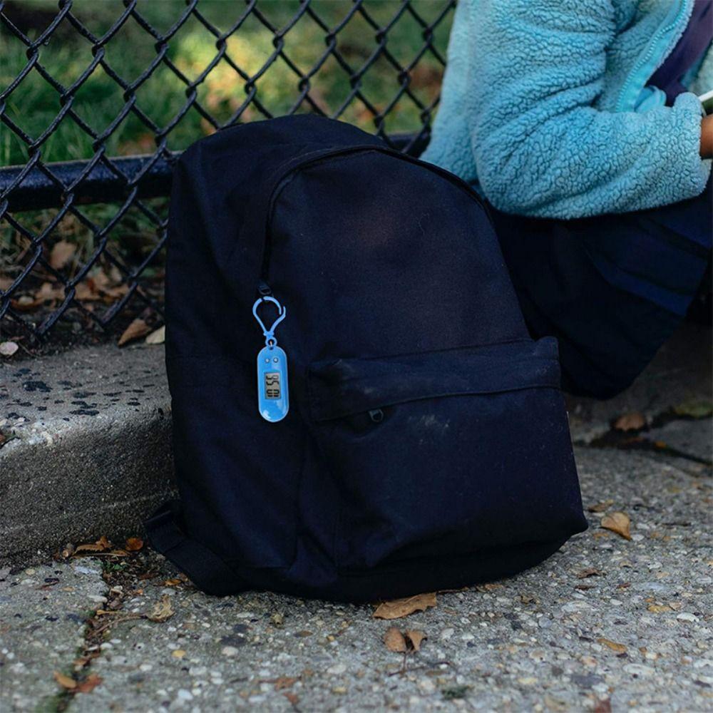 Ключевой Дисплей Цифровые Электронные Часы Брелок Овальные Часы Мини Светодиодные Цифровые Часы Бесшумный Тест