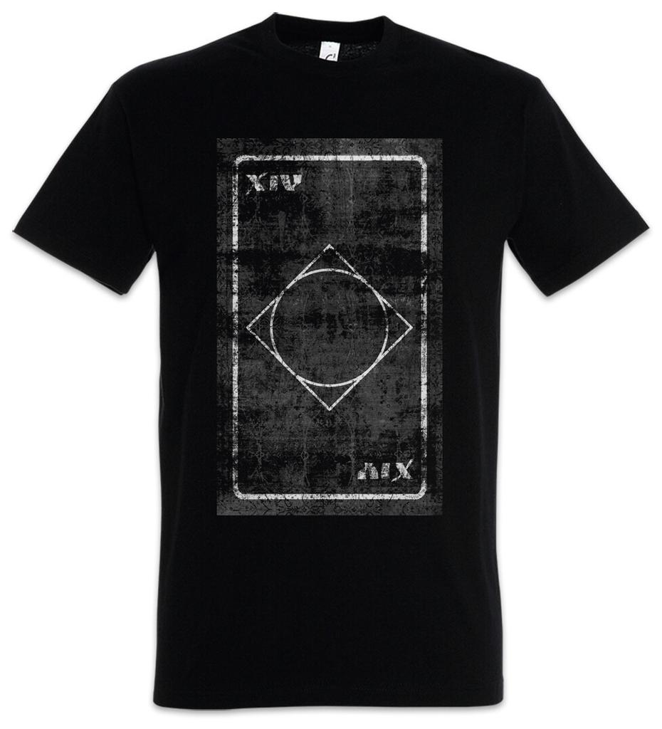 Tarot Discipline T-Shirt Mens Womens Tees Top Card Cards Symbol Sign Logo Insignia