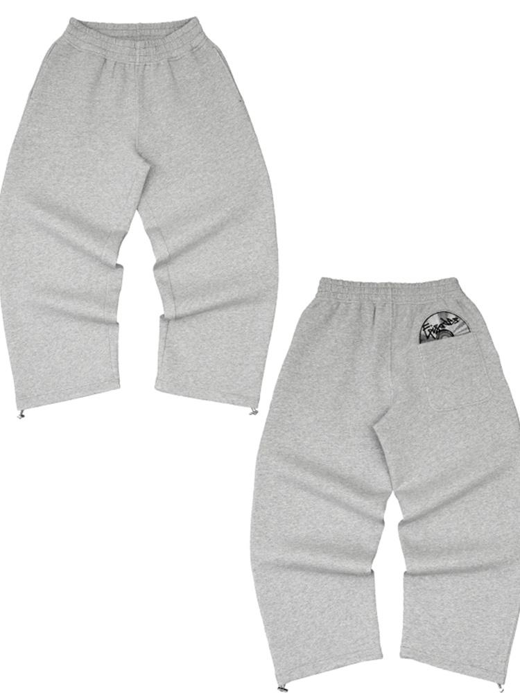 ZYLLO Модный уличный ретро повседневный мужской спортивный костюм Y2K Харадзюку принт худи мужской хип-хоп свободные спортивные штаны