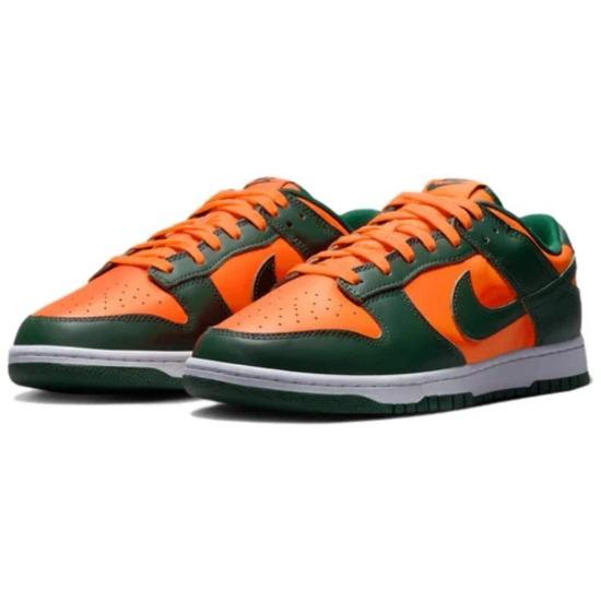 Nike Dunk Low Кроссовки Miami Hurricanes DD1391-300 Мужские размеры