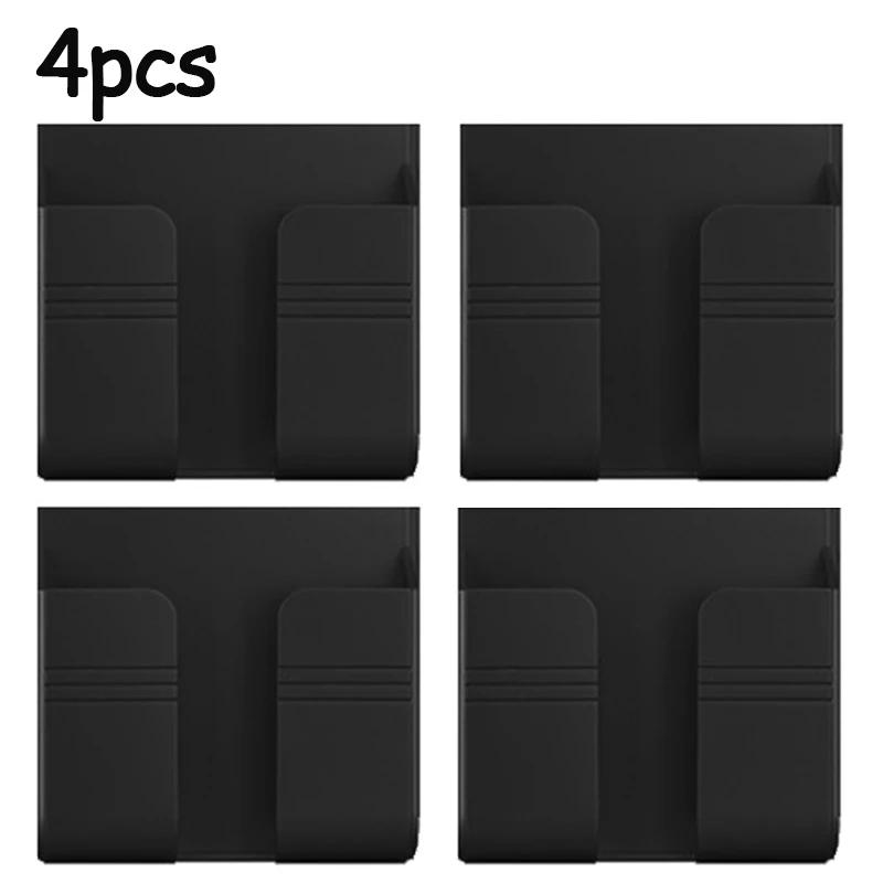 4/2/1 шт. Настенный держатель для мобильного телефона, многофункциональный держатель, пульт дистанционного управления, ящик для хранения, зарядное устройство, крючок, кабель, зарядная док-станция, подставка