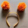 Pompoms Headband Photo Props Fun Hair Hoop 2025 for Party New Year