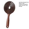 Yousheng 1/2Pcs Vented Scalp Massage Brush Ergonomic Handle Anti-static Thin Thick Curly Long Hair Comb Men Women Hair Styling Detangling Comb