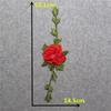 Red Green I Embroidery Hollow Embroidery Sewing Lace Collar Flower Diy Decorative Clothing Decal Accessories