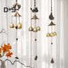 Vintage Wind Chime Outside Metal Wind Chime Window Hanging Wind Chime for Patio Garden Balcony Decor