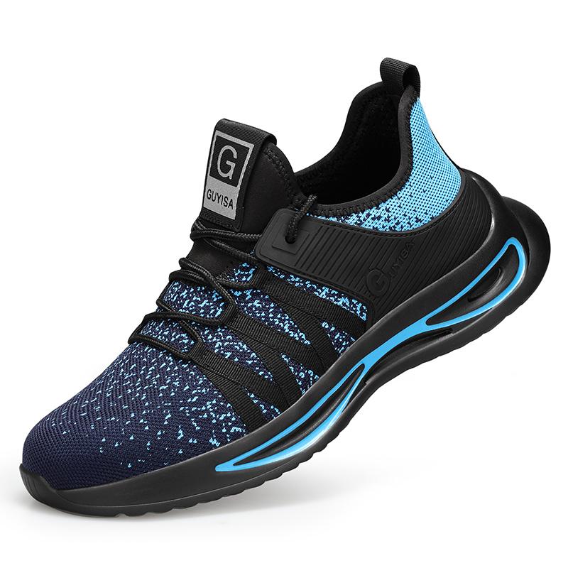 Indestructible Sneakers Men Work Shoes Breathable Anti-Smash And Puncture Work Shoes Boots Dropshipping