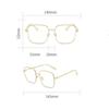 Luxury Anti Blue Light Glasses Men Women Diamond Studded Oversized Square Eyeglasses Computer Goggles Eyewear Glitter Frame