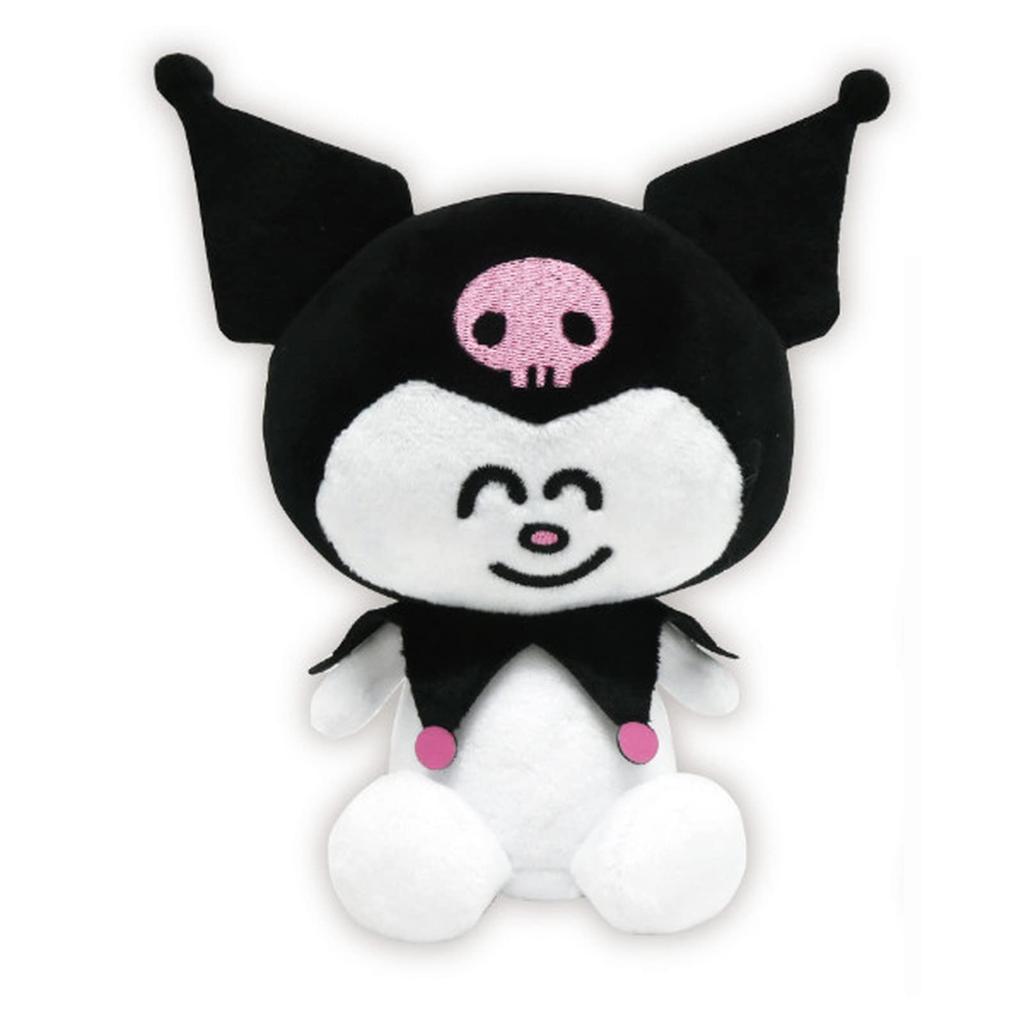 K Company Oekaki-san x Sanrio Characters Sitting Plush Toy Kuromi H203 x W183 x D113mm SAO-ON-KU