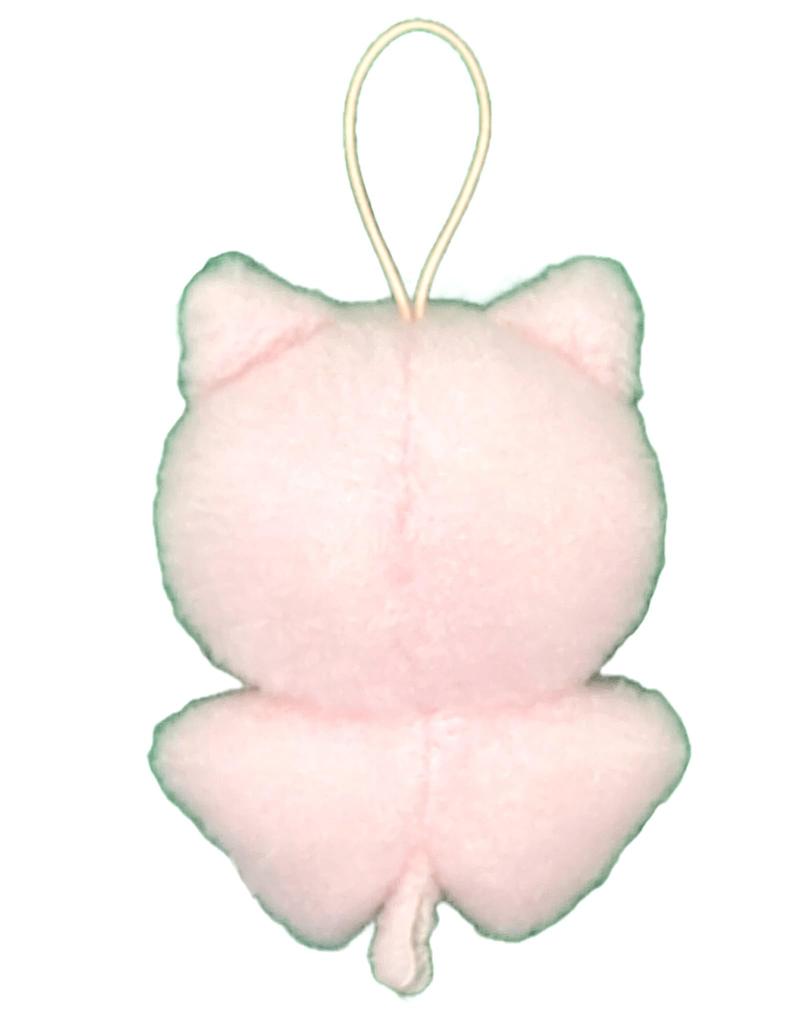 Маскот Кигуруми «Монолог фармацевта», Прибл.. 12 см плюшевая игрушка (Розовый кот)