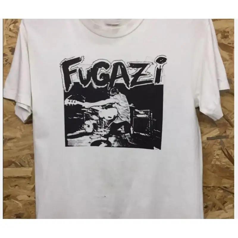 Vintage 80s Original Fugazi Band T shirt Music Cotton
