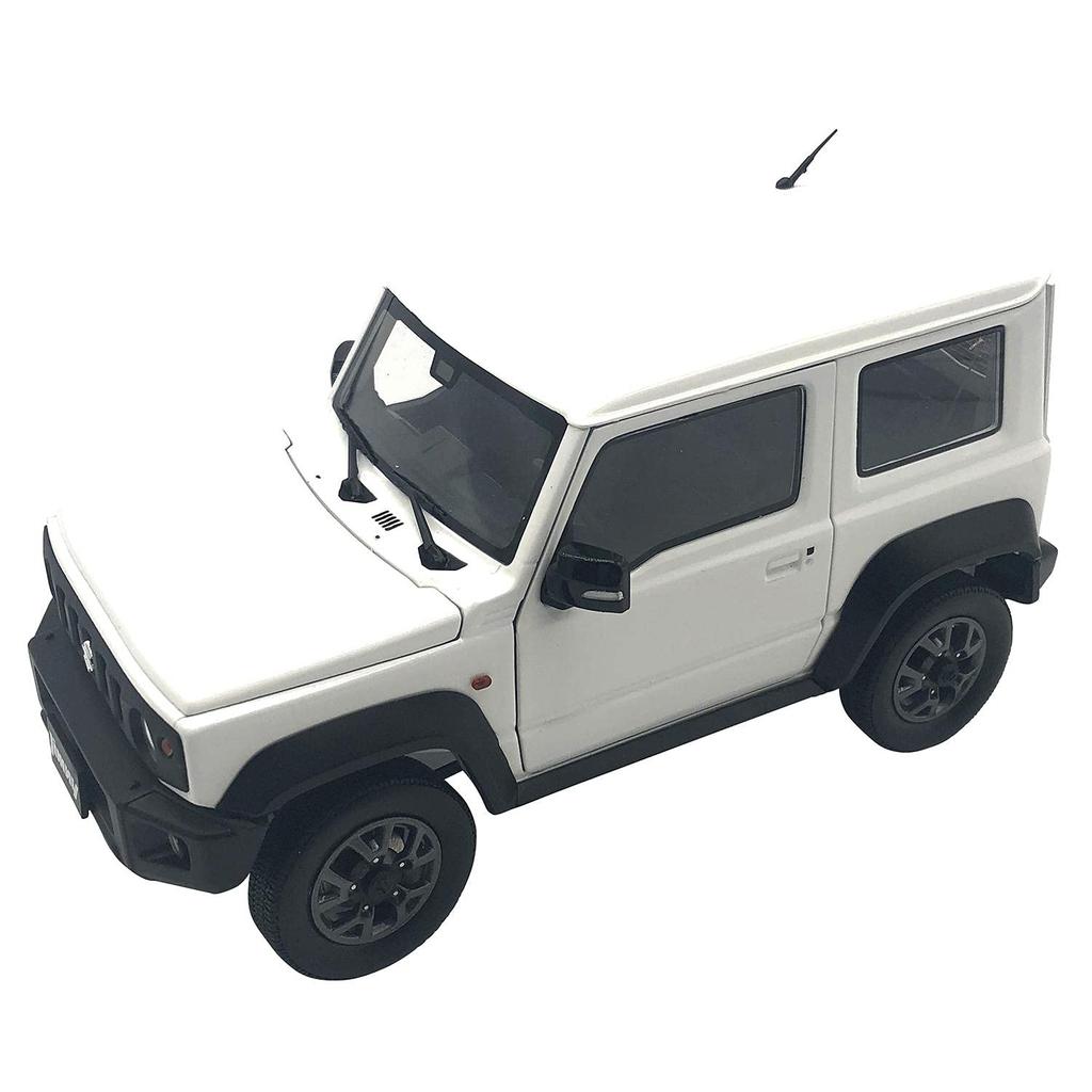 Suzuki Jimny (JB74) Superior White (26U) LHD 1/18 Scale Model 18B0015