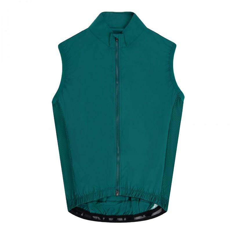 1 Lightweight Windproof Waterproof Cycling Vest Jacket Motorcycle Riding Outdoor Sports Breathable Sleeveless Dual Zipper