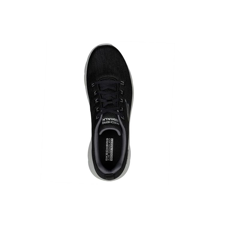 Skechers Go Walk Flex Круглый носок Шнуровка Амортизирующие Прочные Дышащие Легкие Низкие Повседневная обувь Мужские кроссовки Черный 216481-BKGY