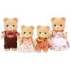 Миниатюрные фигурки - SYLVANIAN FAMILIES - Семья Медведей - 4 подвижных и тщательно одетых персонажа