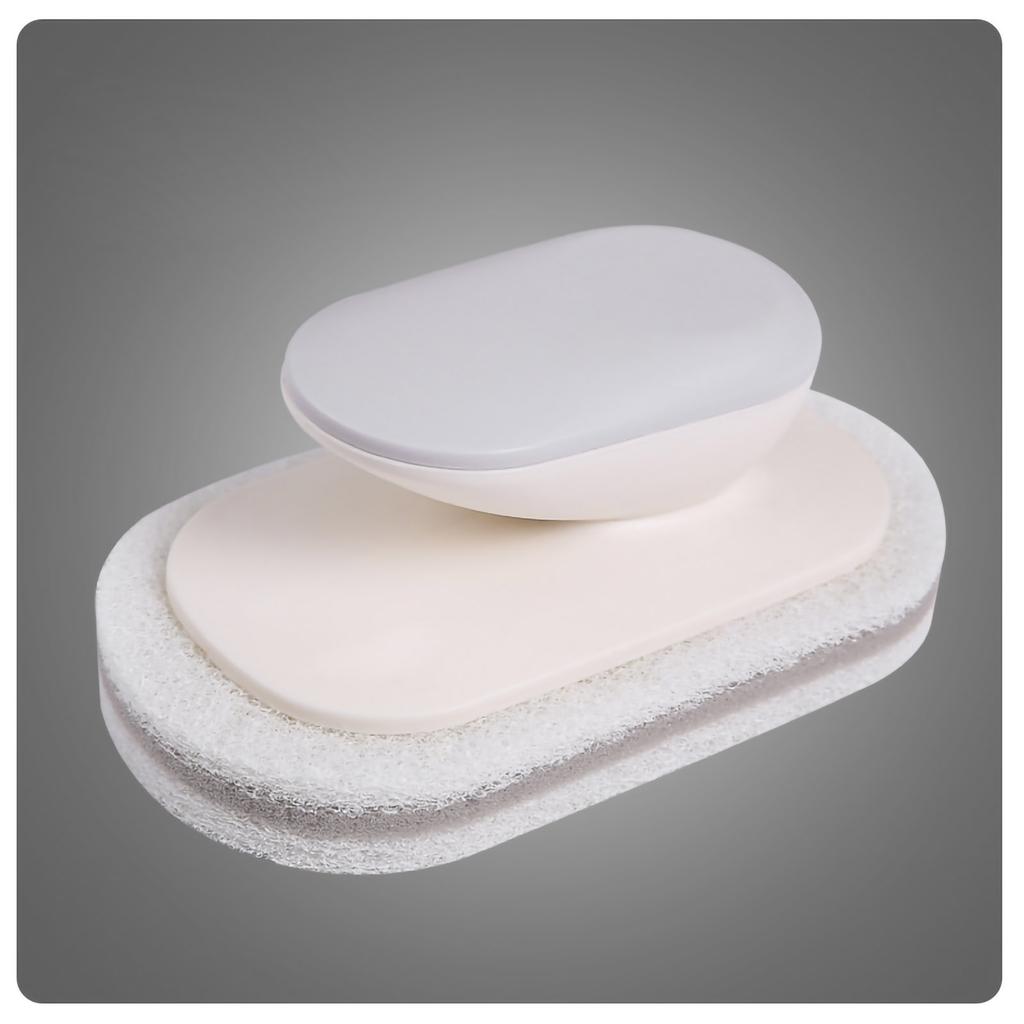 Губка для чистки столешниц с ручкой Многофункциональная бытовая кухонная чистящая подушечка Продвинутая