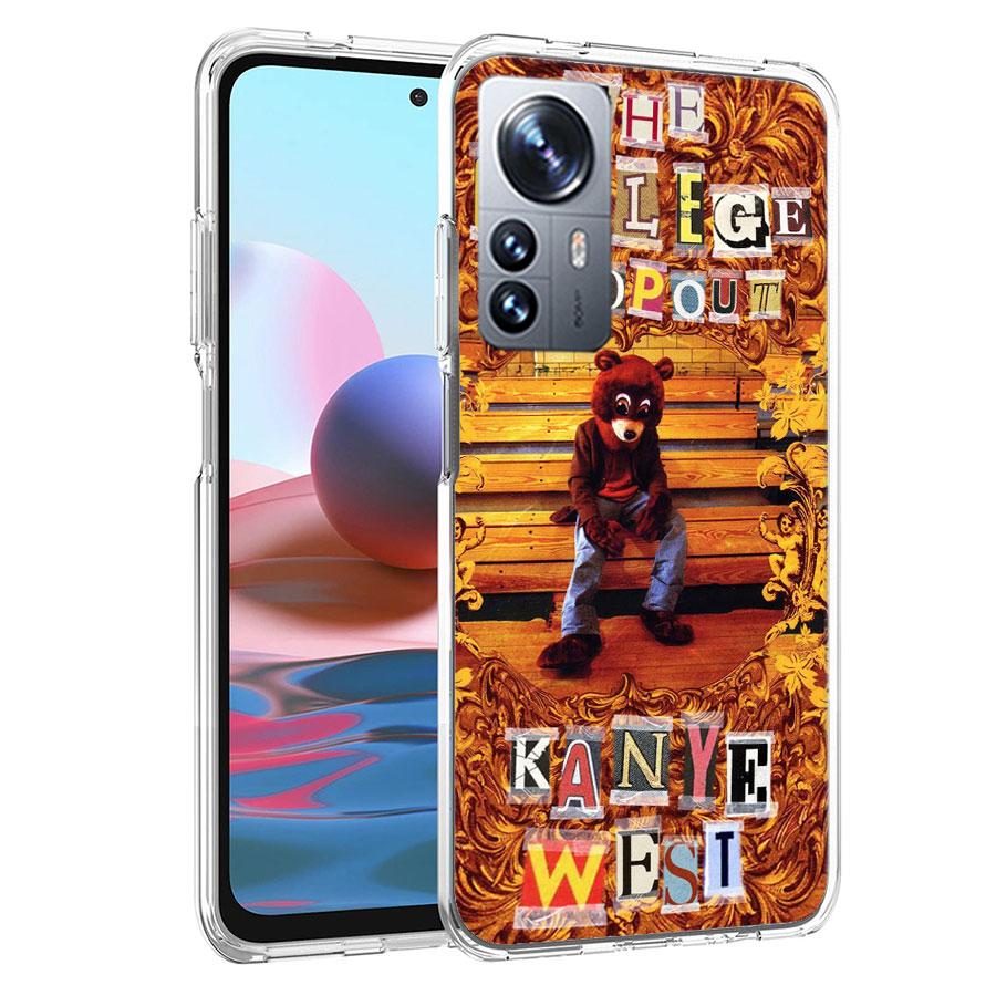 Кейс для телефона с музыкой Канье Уэста Ye для Redmi Note 13 Pro Plus 14 Pro+ 12S 12 11S 11T 11E 11 10S 10 9S 9 Xiaomi Capa TPU