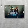 Игра Dead Space Винтажная жестяная табличка Декор для дома Настенный декор Искусство Настенный рисунок Декор для комнаты Декор Ретро Металлическая табличка Постеры для бара