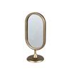 Dulton Mirror Table Top Mirror Height 322 X Width 155 X Depth 120mm Oval Type TABLE TOP MIRROR OVAL H19-0111