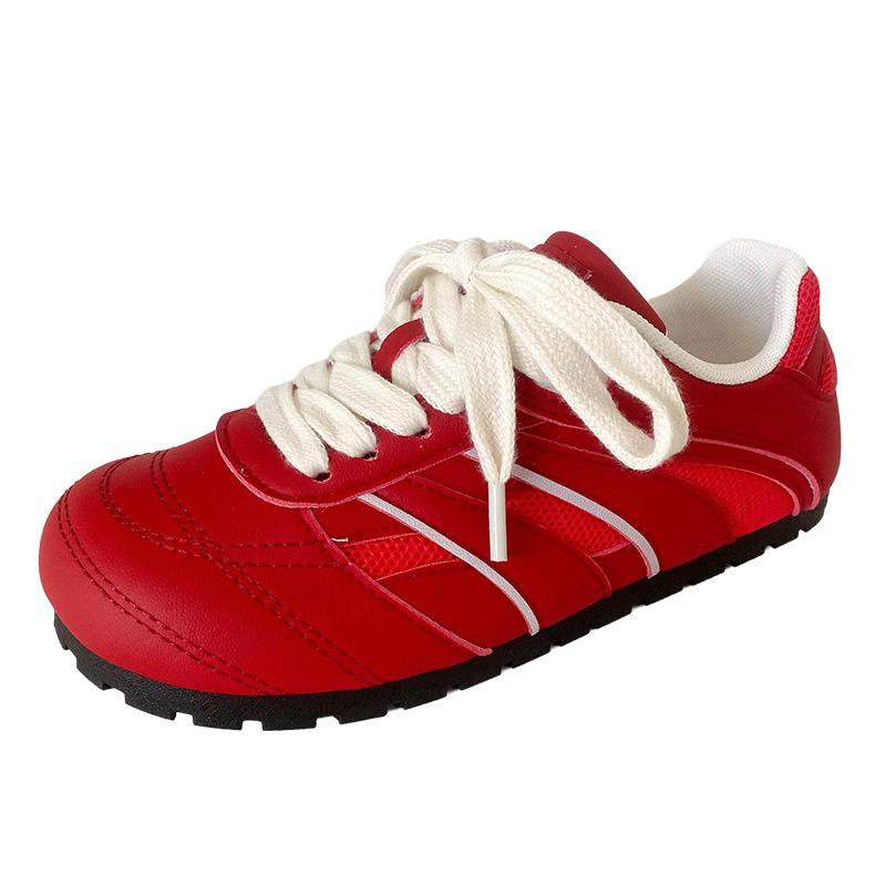 B3506 Puff Shoes Series/латексные стельки Mango Head Little White Shoes Женская обувь для скейтбординга Dexun Shoes 2024 Новинка Популярная