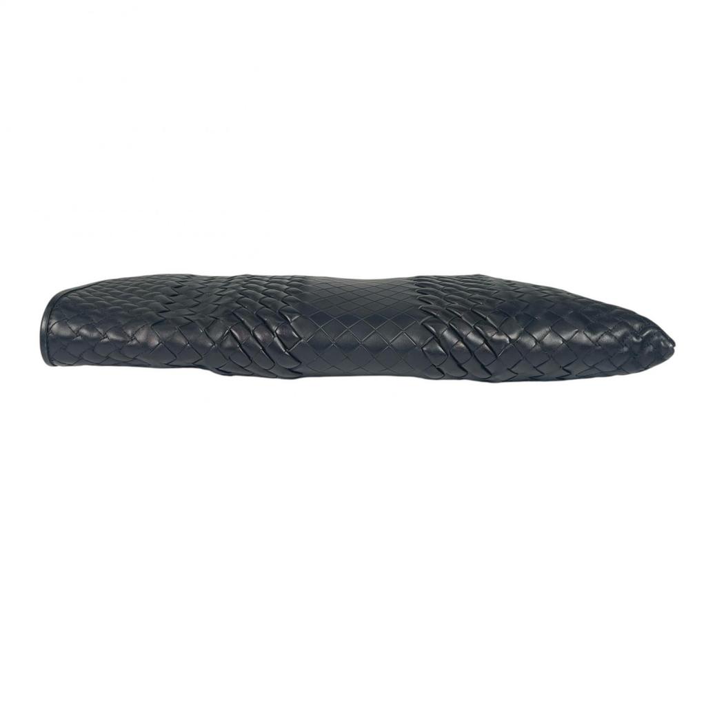 BOTTEGAVENETA Intreccio Inhemaratore Clutch bag black mens used
