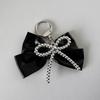 Elegant Keychain Pendant Accessory Portable Bowknot Phone Pendant Keychain Bag Decoration for Women and Girls