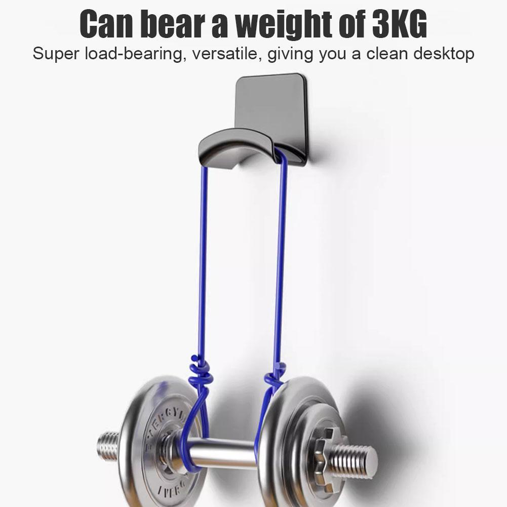Универсальная подставка для наушников, пластиковая настенная вешалка, держатель для гарнитуры под столом, поддержка для игровых наушников