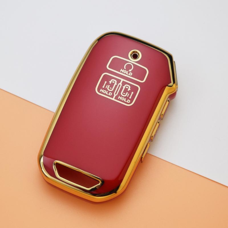 7 Buttons Soft TPU Car Key Case Cover for Kia K5 K3 K4 Sportage Carnival Sedona Auto Shell Fob Holder Protector Accessories