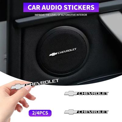 3D алюминовая наклейка Декаль Подходит Для Chevrolet Silverado Impala Malibu Equinox Cruze Camaro Blazer Spark Aveo TrailBlazer