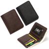 Fashion Pu Leather Men Wallet Mini Coin Purse Driver'S License Card Holder