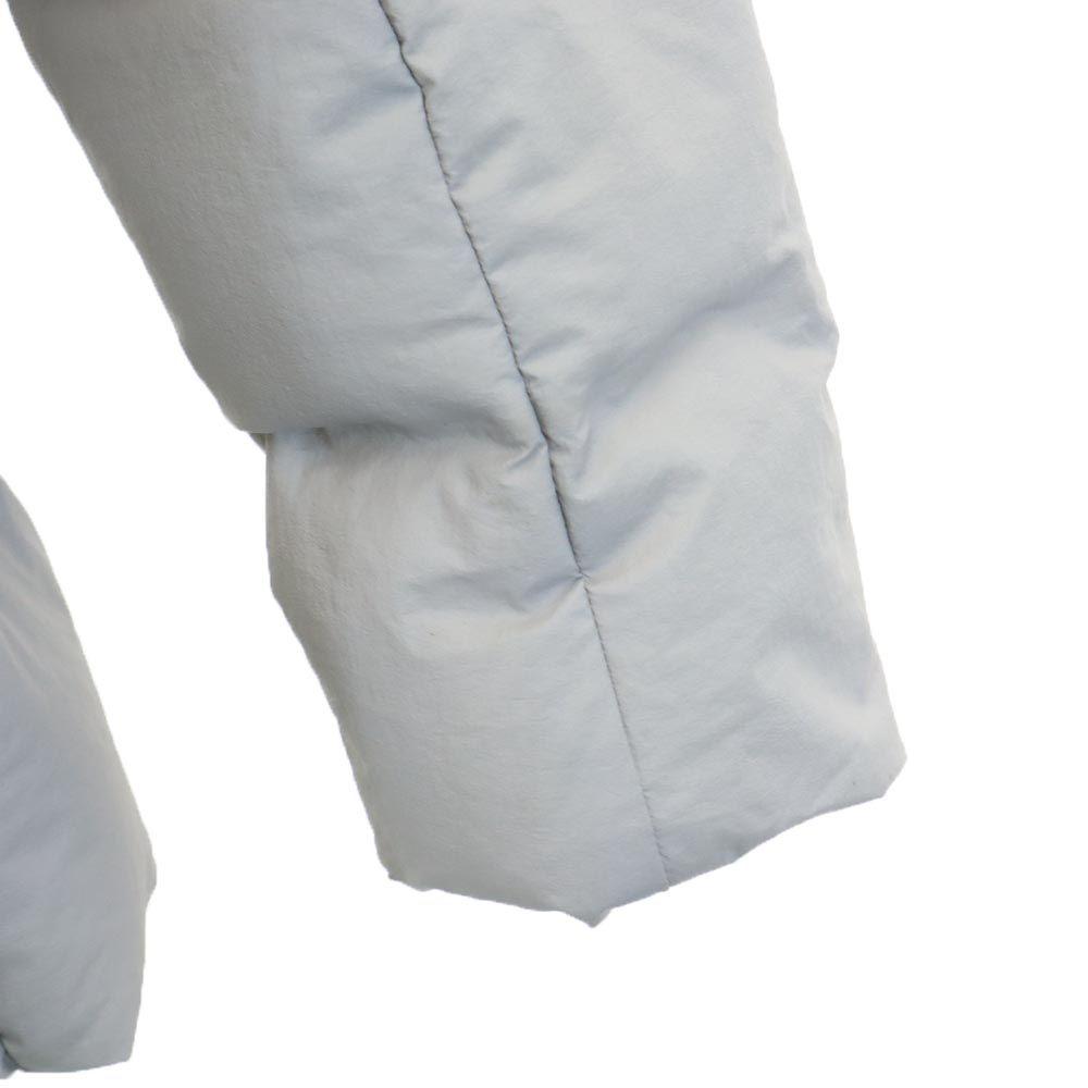 Uniqlo Бесшовная пуховая куртка M серый капюшон Женская Б/У