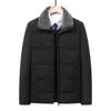 Men's Cotton Clothes Father Jacket Piled Thickened Autumn and Winter Suit Elderly Cotton Jacket