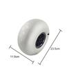 10 Inch Inflatable Balloon Wheels Sturdy PVC Tire Accessories for Kayak Cart Boat Trolley Outdoor Beach