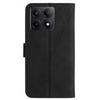 HT05 Для Xiaomi 14T Чехол Кожаный с текстурой линий PU кожаный откидной чехол для телефона