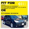 Крышка противотуманной фары для Subaru Forester 2014-16 передняя правая текстурированная черная SU1039104