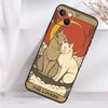 Чехол Cats Tarot Witchcraft для iPhone 14 13 12 11 16 15 Pro Max Mini Cover X XR XS 8 7 14 16 15 Plus Аксессуары