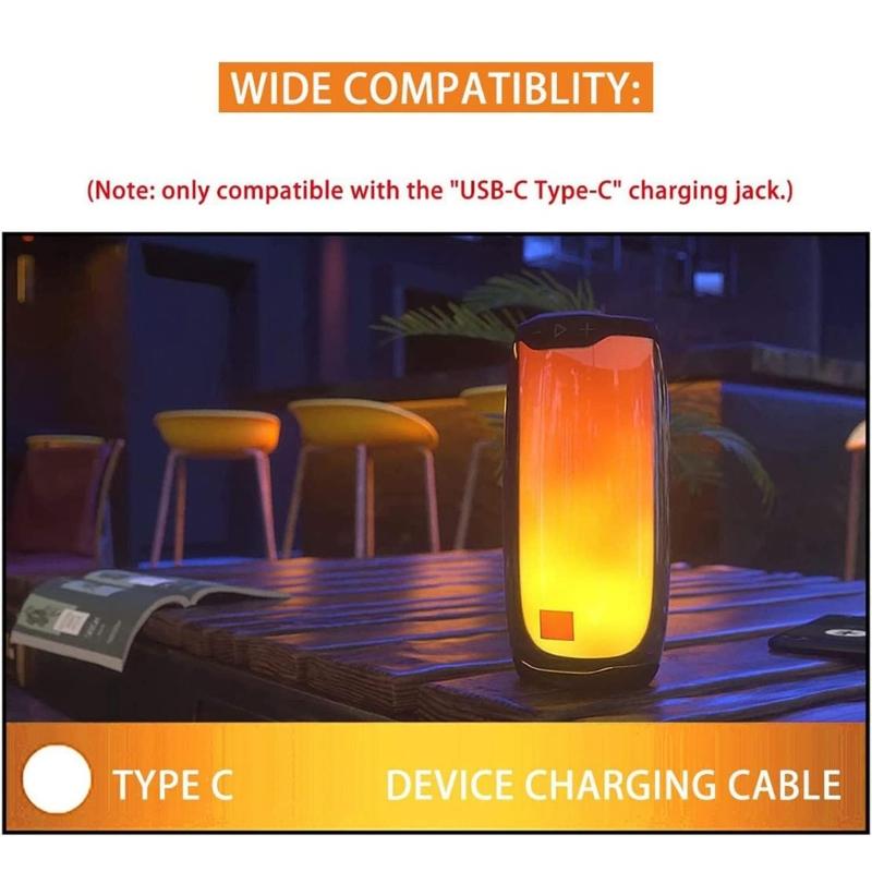 USB-C кабель для зарядки портативной колонки Charge 4 и передачи данных для активного отдыха, путешествий и приключений