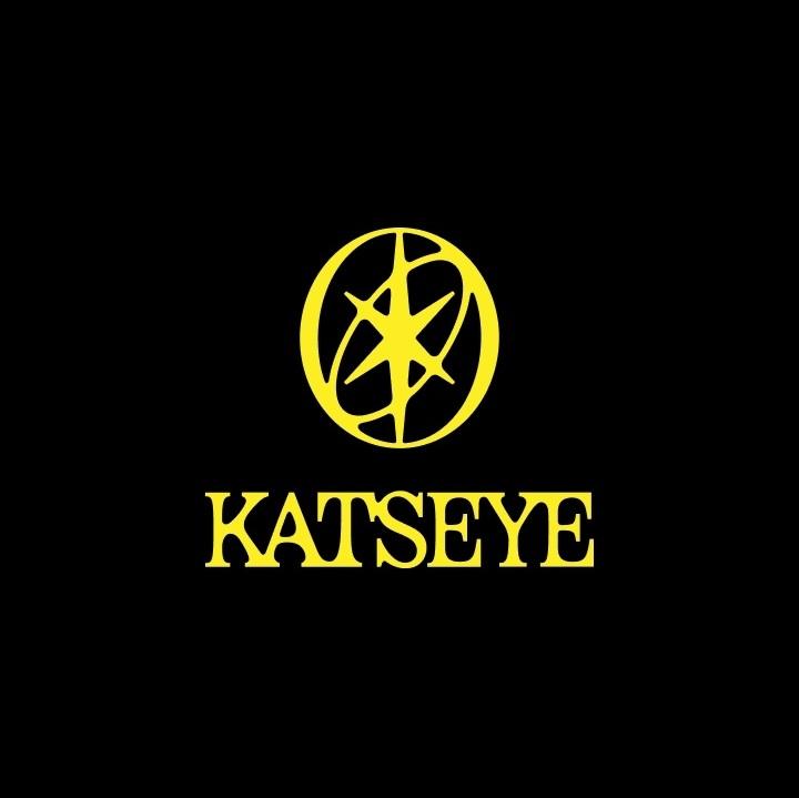 KATSEYE – Черная футболка с джинсовым логотипом [Официальный MD KATSEYE ESSENTIALS]