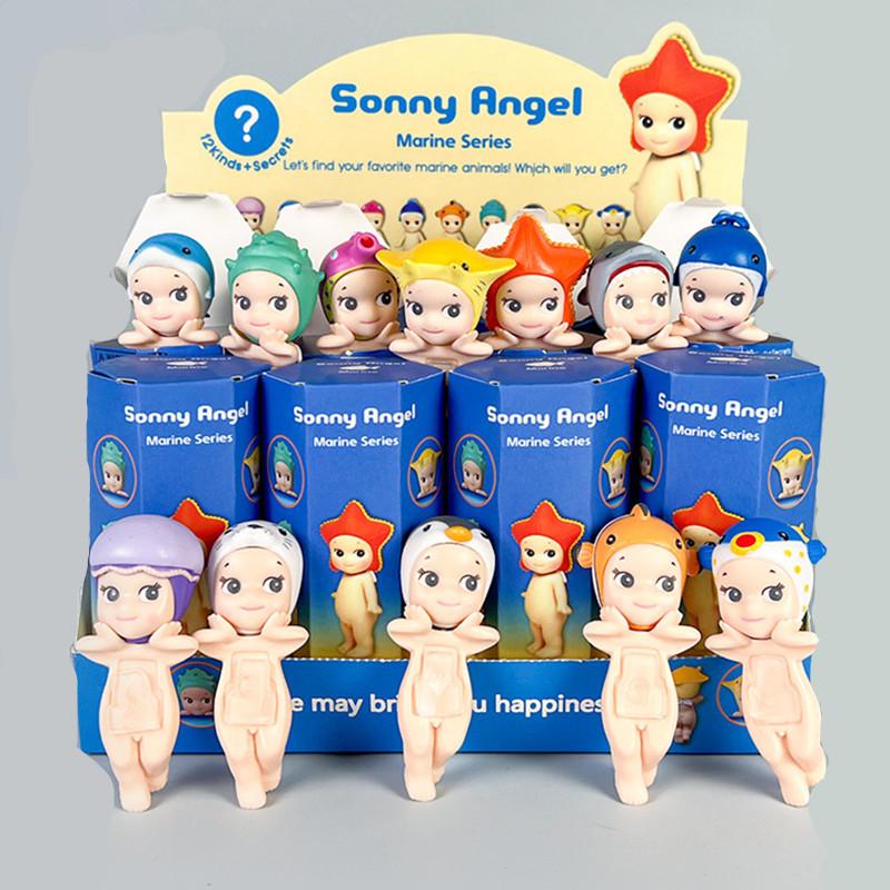 Новый Ангел Солнца Блайнд Бокс Аниме Фигурка Хип-Хоп Урожай Милая Кукла Модные Украшения для Автомобиля Мобильного Телефона Игрушка Подарок на День Рождения