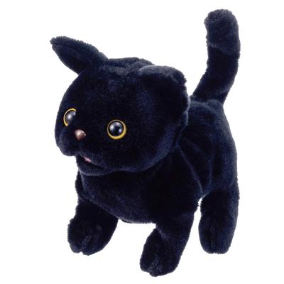 Iwaya Piccolline Tricky Cat ST Mark Возраст от 3 лет Игрушка Движущаяся Плюшевая Игрушка Черный Кот