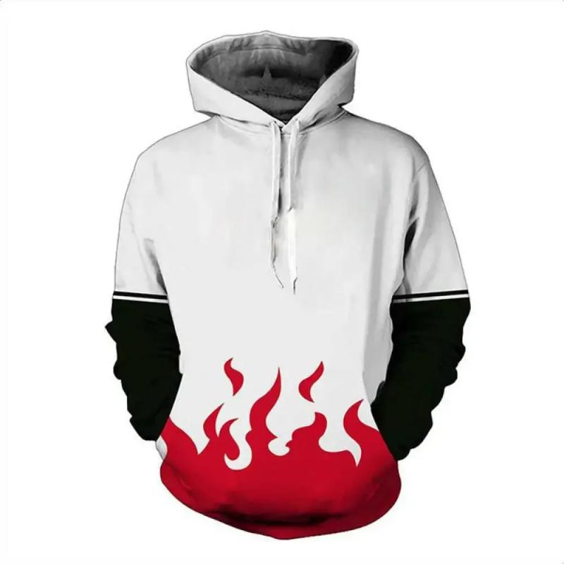 Осень 2024 года, новая последняя толстовка с капюшоном, плащ ниндзя Наруто, толстовка с 3D-принтом для мальчиков и девочек, любимая универсальная толстовка для взрослых