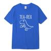 Summer Men T-shirt Top Quality 100% Cotton Tshirt  Funny Dinosaur Design Printing  Men Tshirt Cool Tshirts Male Tees Oversized