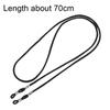 1 шт. держатель для шнурка, однотонная цепочка для маски, ремешок для очков, подвесная веревка, аксессуар для очков
